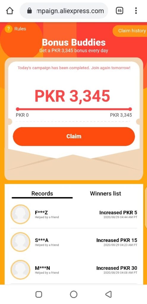 AliExpress Bonus Buddies and How To Claim Free $20 AliExpress Bonus Buddies Hack